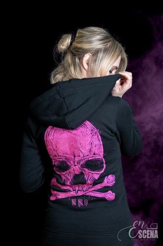 BadAss Bastards - Skull, Girlie Zipper