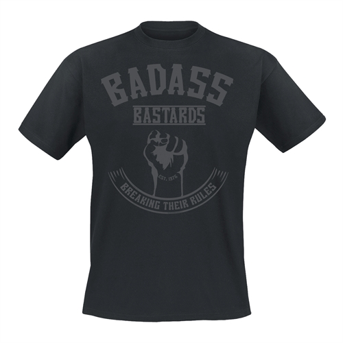 Badass Bastards - Break the rules, T-Shirt