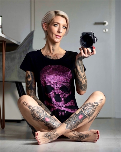 BadAss Bastards - Skull, Girlie Shirt