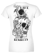 BadAss Bastards - No Regrets, Girl-Shirt