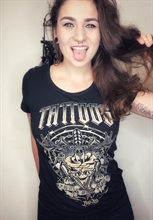 BadAss Bastards - Tattoo, Girl-Shirt